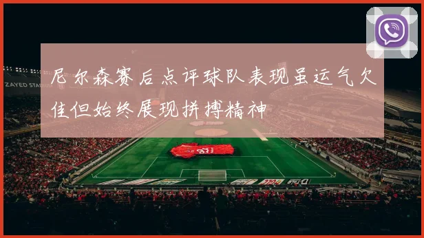 尼尔森赛后点评球队表现虽运气欠佳但始终展现拼搏精神